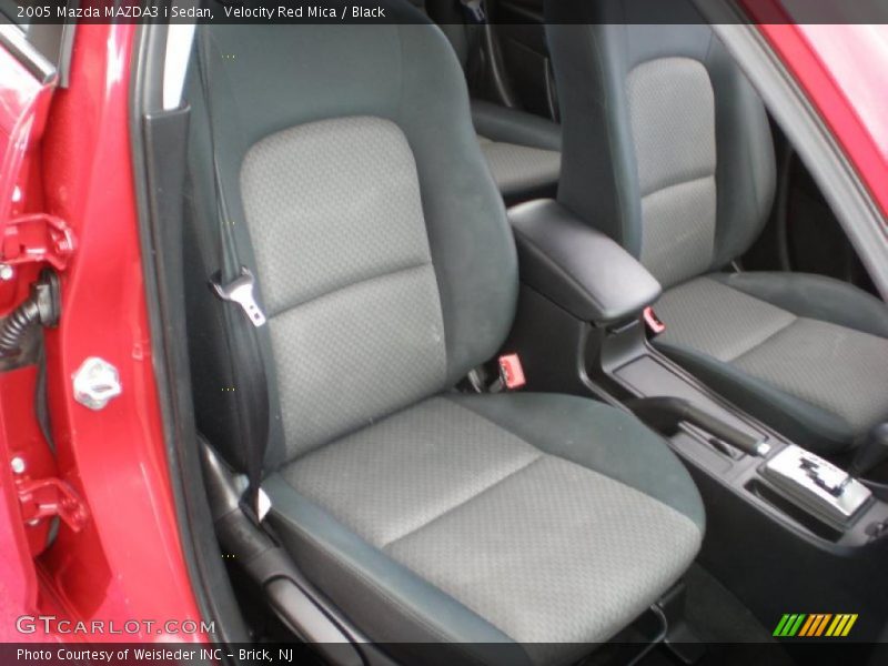 Velocity Red Mica / Black 2005 Mazda MAZDA3 i Sedan