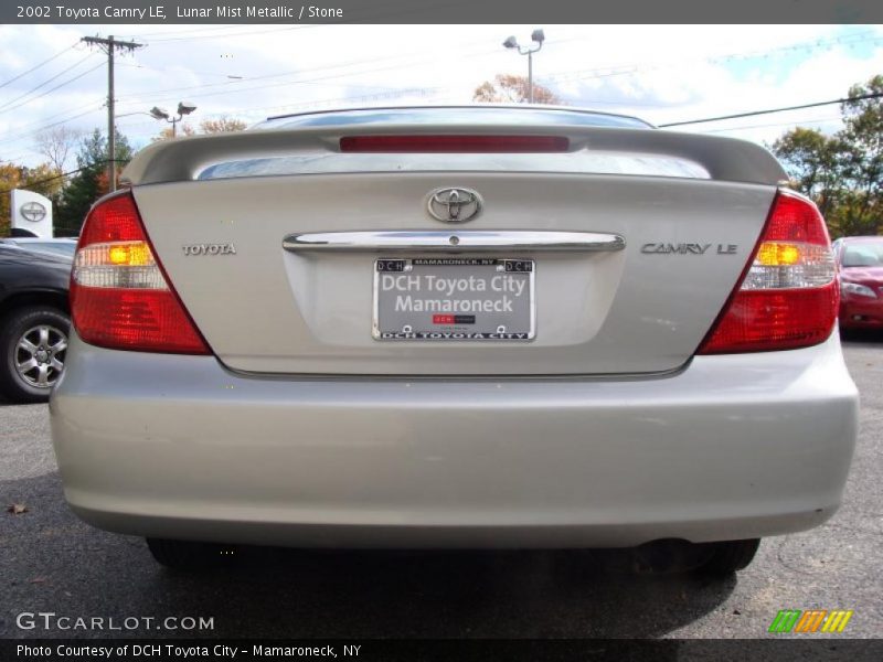 Lunar Mist Metallic / Stone 2002 Toyota Camry LE