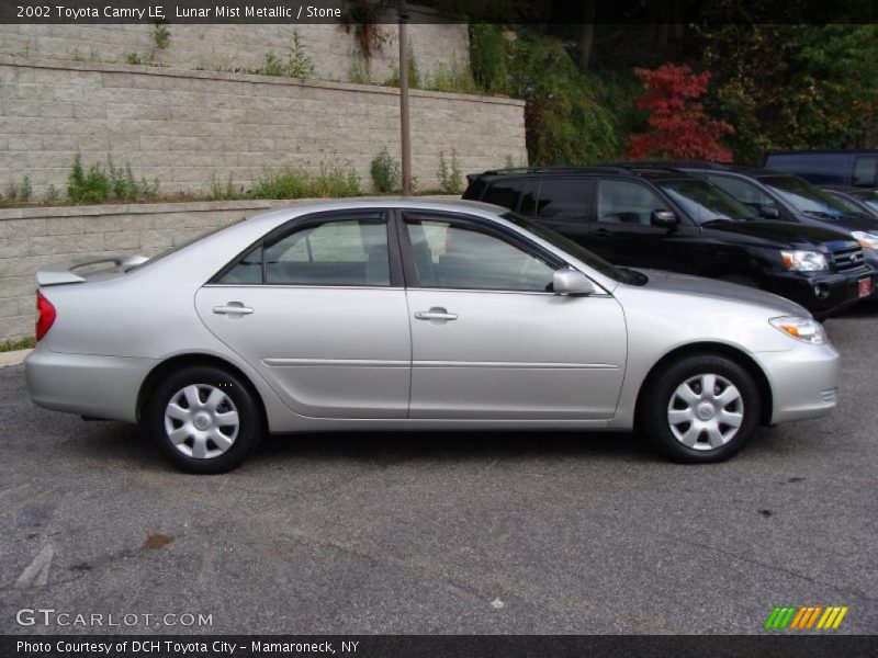 Lunar Mist Metallic / Stone 2002 Toyota Camry LE