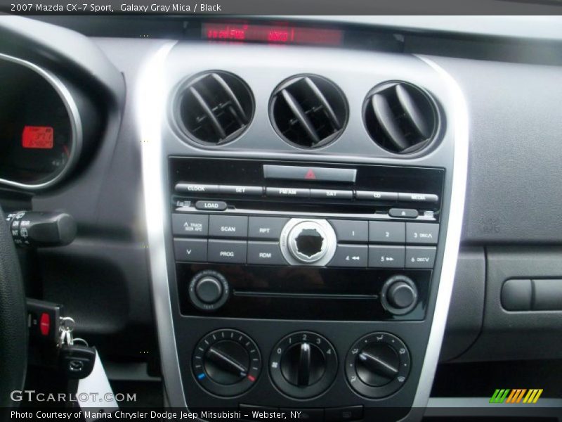 Galaxy Gray Mica / Black 2007 Mazda CX-7 Sport