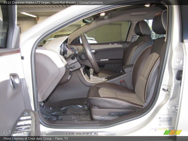  2010 Malibu LTZ Sedan Cocoa/Cashmere Interior
