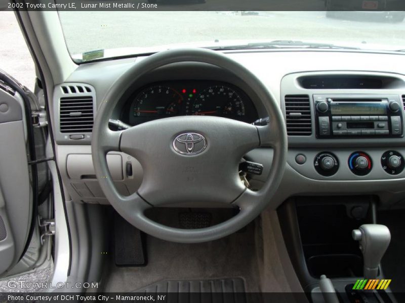 Lunar Mist Metallic / Stone 2002 Toyota Camry LE