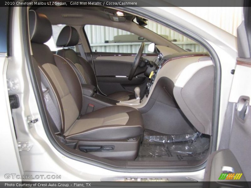  2010 Malibu LTZ Sedan Cocoa/Cashmere Interior