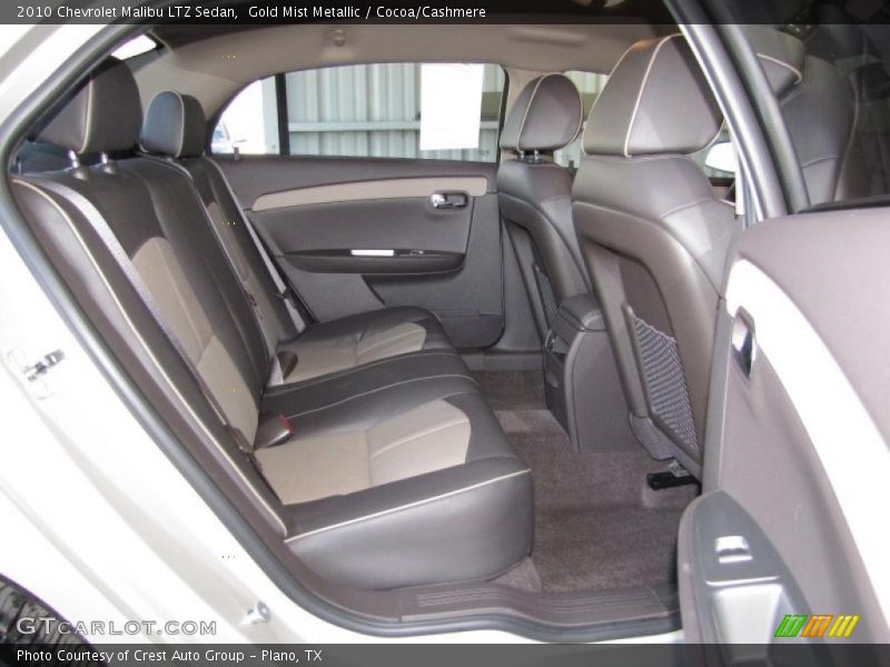  2010 Malibu LTZ Sedan Cocoa/Cashmere Interior