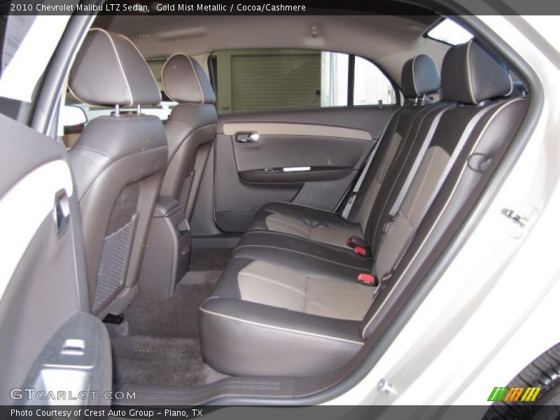  2010 Malibu LTZ Sedan Cocoa/Cashmere Interior