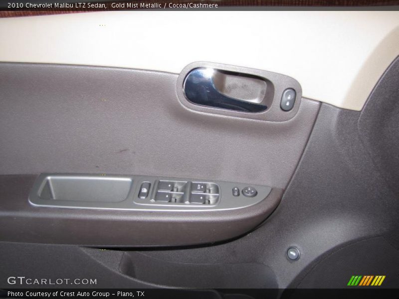 Gold Mist Metallic / Cocoa/Cashmere 2010 Chevrolet Malibu LTZ Sedan