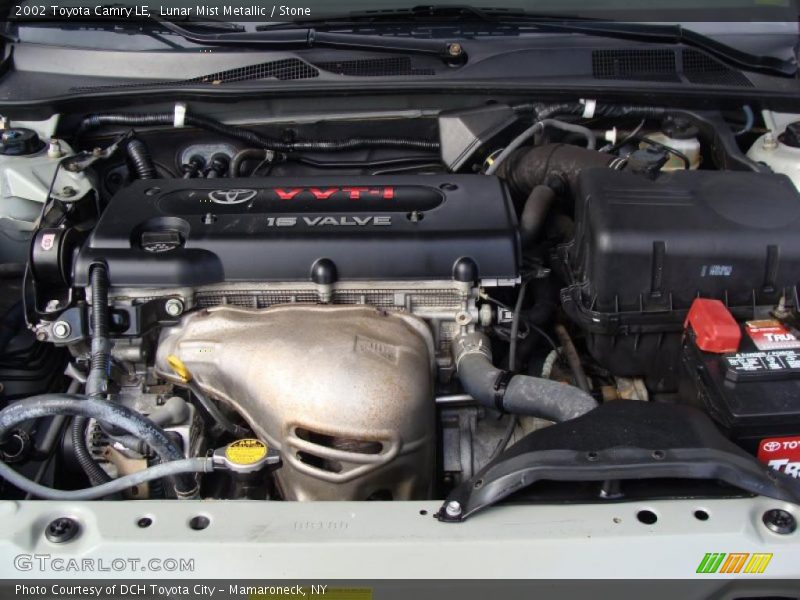 Lunar Mist Metallic / Stone 2002 Toyota Camry LE
