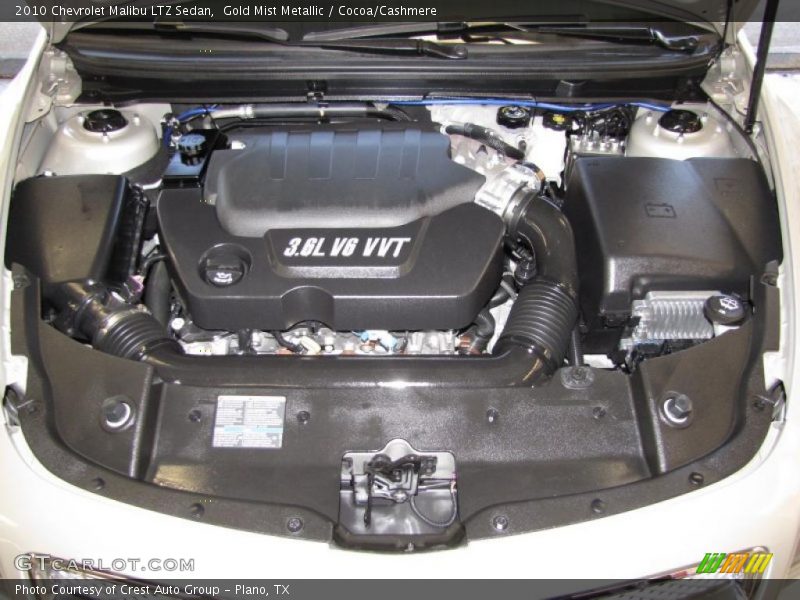  2010 Malibu LTZ Sedan Engine - 3.6 Liter DOHC 24-Valve VVT V6