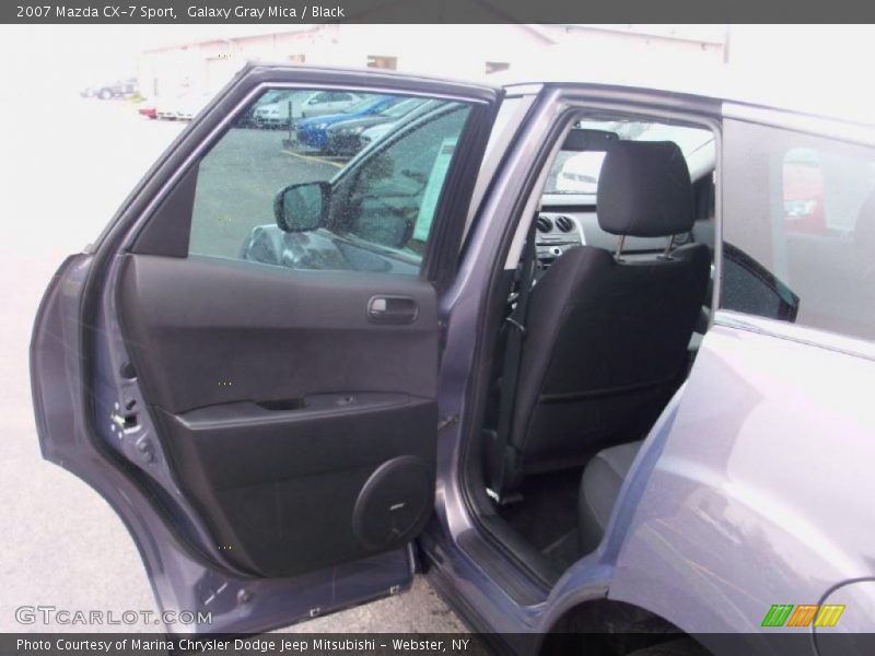 Galaxy Gray Mica / Black 2007 Mazda CX-7 Sport