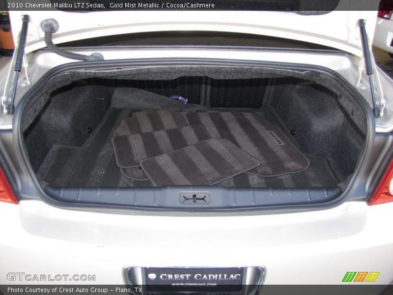 2010 Malibu LTZ Sedan Trunk