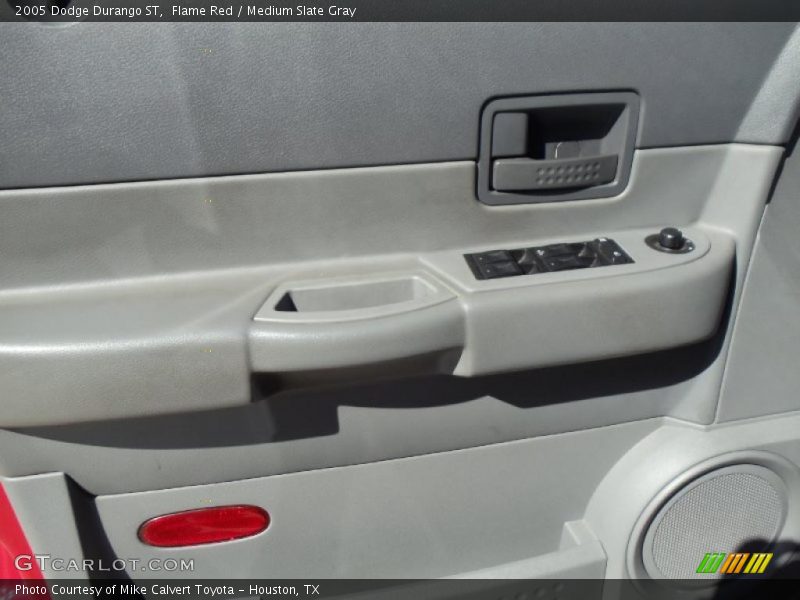 Flame Red / Medium Slate Gray 2005 Dodge Durango ST
