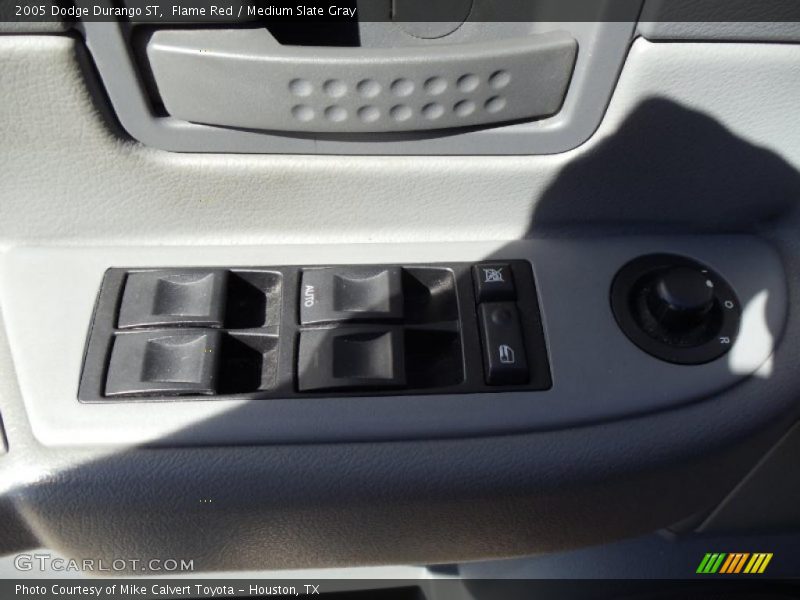 Flame Red / Medium Slate Gray 2005 Dodge Durango ST