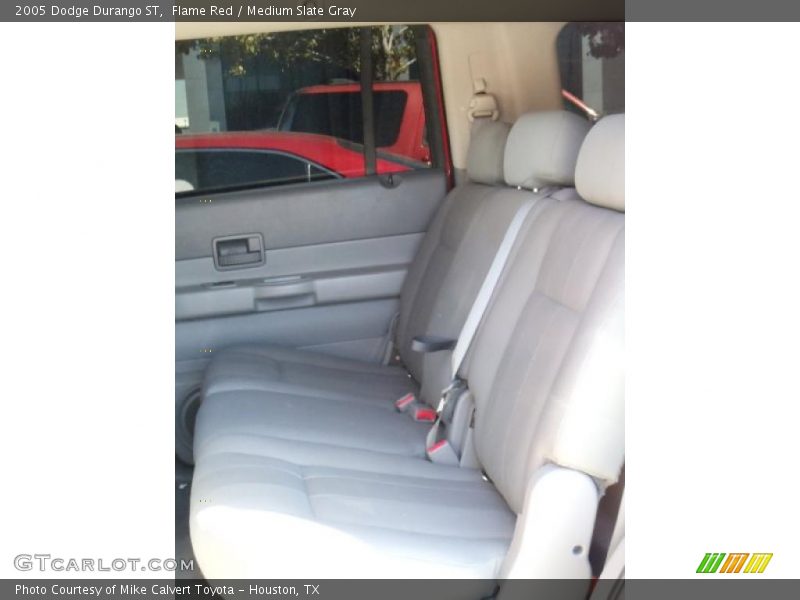Flame Red / Medium Slate Gray 2005 Dodge Durango ST