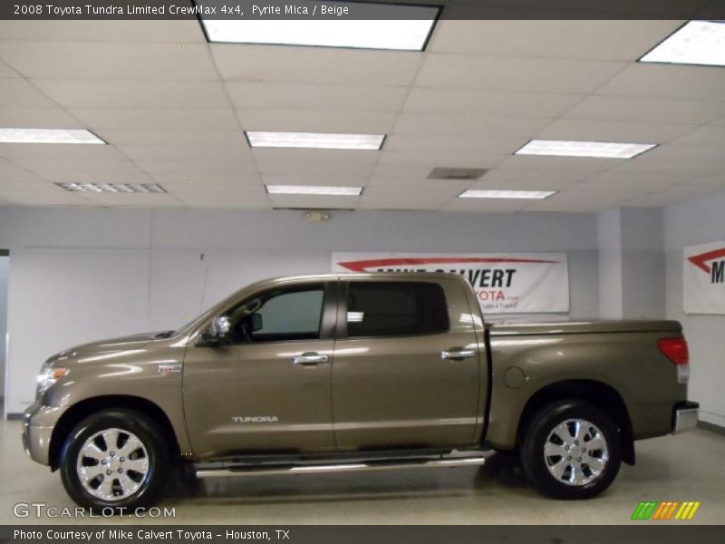 Pyrite Mica / Beige 2008 Toyota Tundra Limited CrewMax 4x4