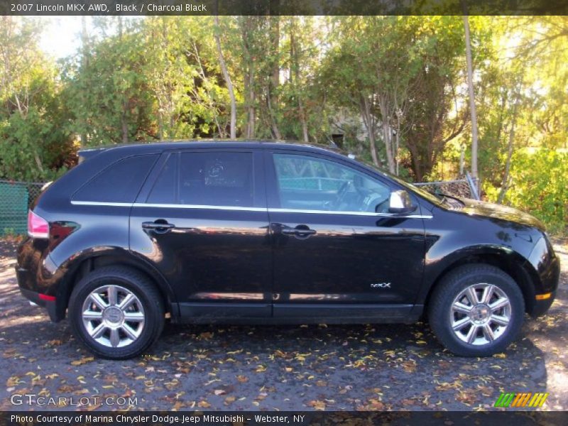 Black / Charcoal Black 2007 Lincoln MKX AWD