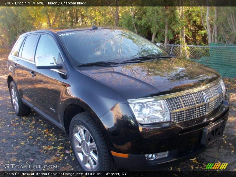 Black / Charcoal Black 2007 Lincoln MKX AWD