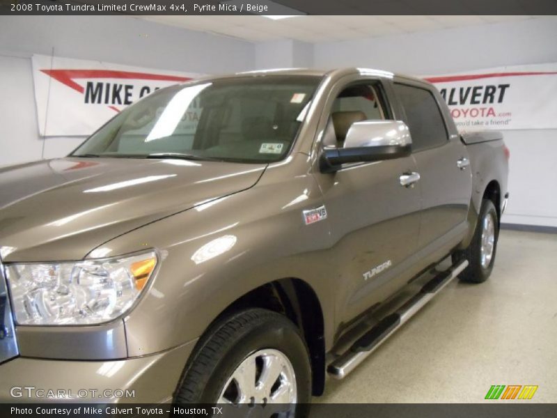 Pyrite Mica / Beige 2008 Toyota Tundra Limited CrewMax 4x4