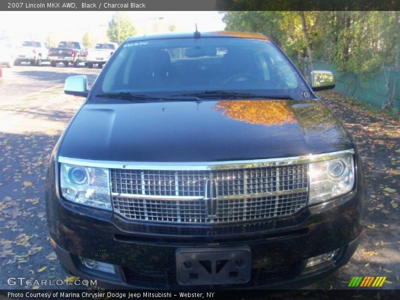 Black / Charcoal Black 2007 Lincoln MKX AWD