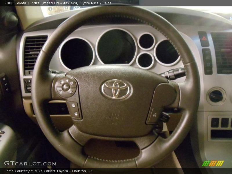 Pyrite Mica / Beige 2008 Toyota Tundra Limited CrewMax 4x4