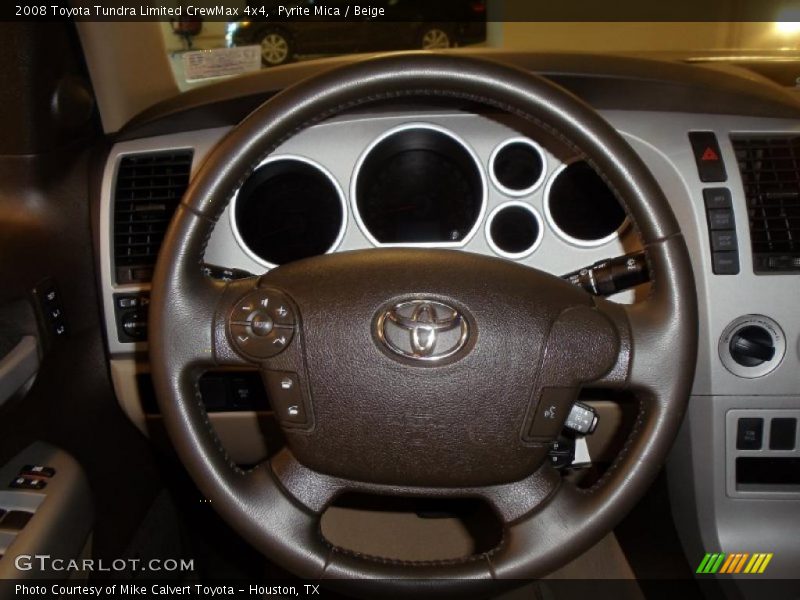 Pyrite Mica / Beige 2008 Toyota Tundra Limited CrewMax 4x4