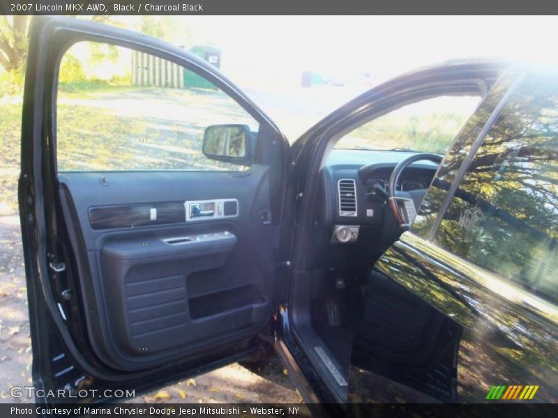 Black / Charcoal Black 2007 Lincoln MKX AWD