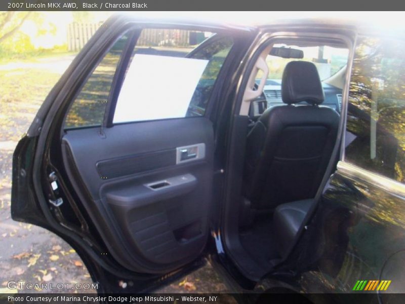 Black / Charcoal Black 2007 Lincoln MKX AWD