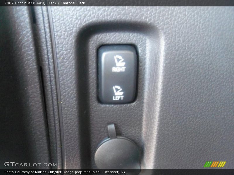 Black / Charcoal Black 2007 Lincoln MKX AWD