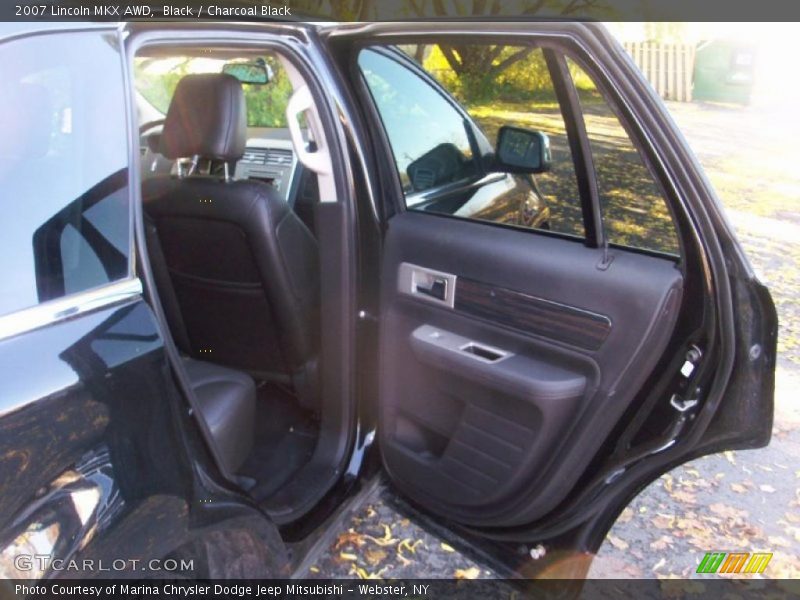 Black / Charcoal Black 2007 Lincoln MKX AWD
