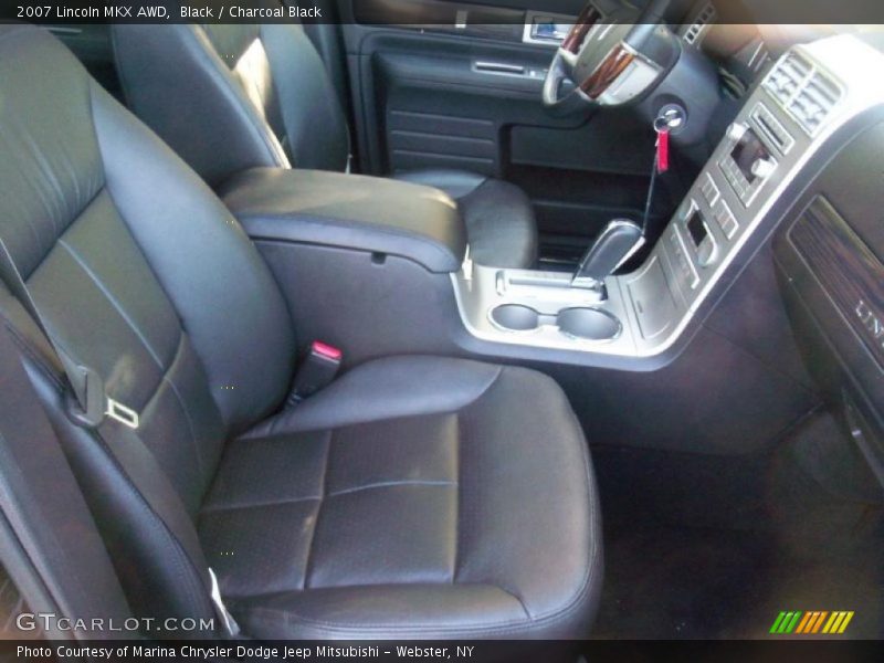 Black / Charcoal Black 2007 Lincoln MKX AWD
