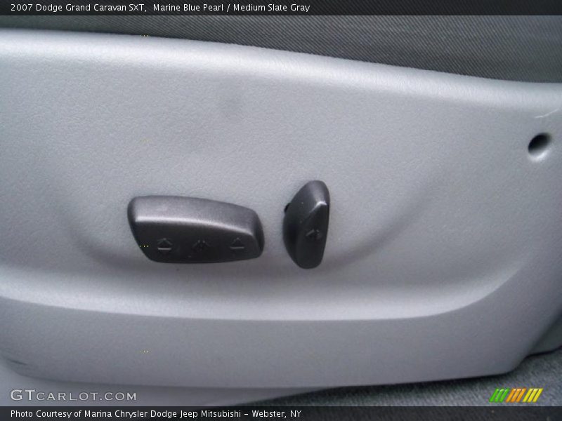 Marine Blue Pearl / Medium Slate Gray 2007 Dodge Grand Caravan SXT