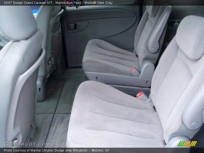 Marine Blue Pearl / Medium Slate Gray 2007 Dodge Grand Caravan SXT