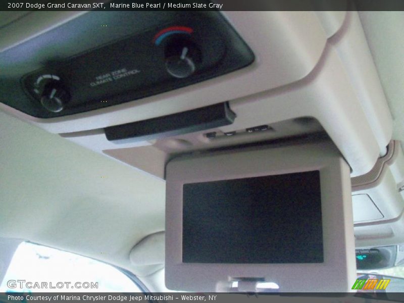 Marine Blue Pearl / Medium Slate Gray 2007 Dodge Grand Caravan SXT