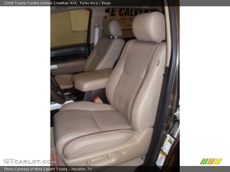 Pyrite Mica / Beige 2008 Toyota Tundra Limited CrewMax 4x4