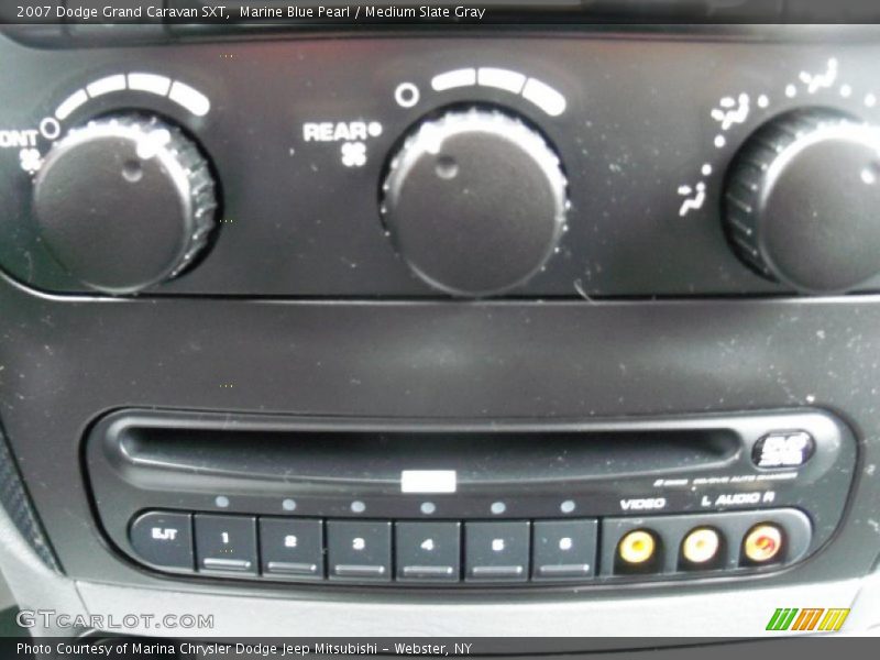 Controls of 2007 Grand Caravan SXT