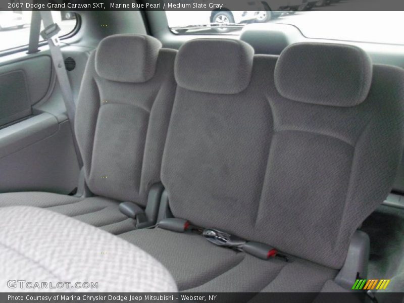Marine Blue Pearl / Medium Slate Gray 2007 Dodge Grand Caravan SXT