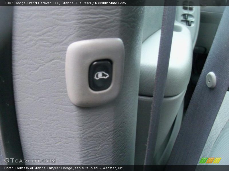 Marine Blue Pearl / Medium Slate Gray 2007 Dodge Grand Caravan SXT