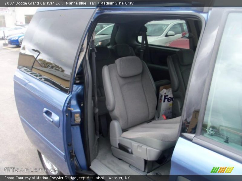 Marine Blue Pearl / Medium Slate Gray 2007 Dodge Grand Caravan SXT