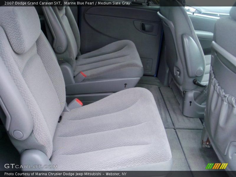 Marine Blue Pearl / Medium Slate Gray 2007 Dodge Grand Caravan SXT