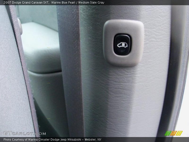 Marine Blue Pearl / Medium Slate Gray 2007 Dodge Grand Caravan SXT