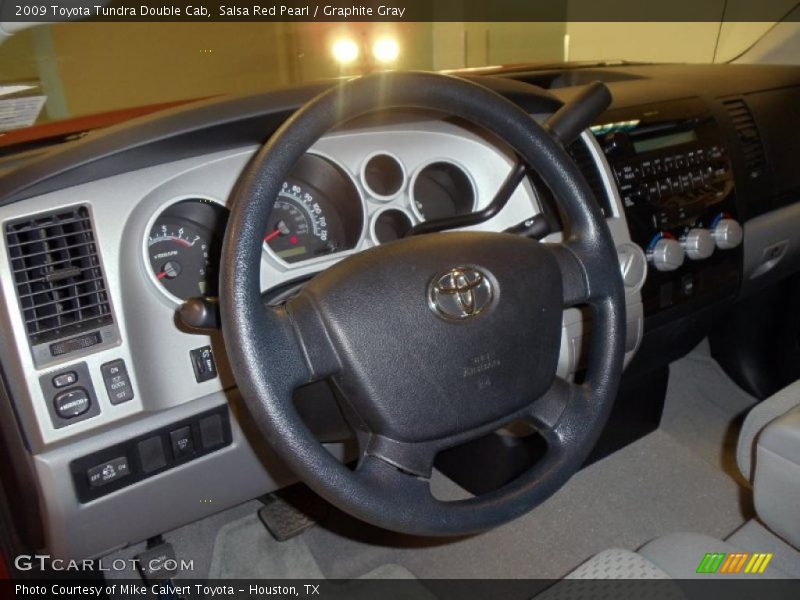 Salsa Red Pearl / Graphite Gray 2009 Toyota Tundra Double Cab