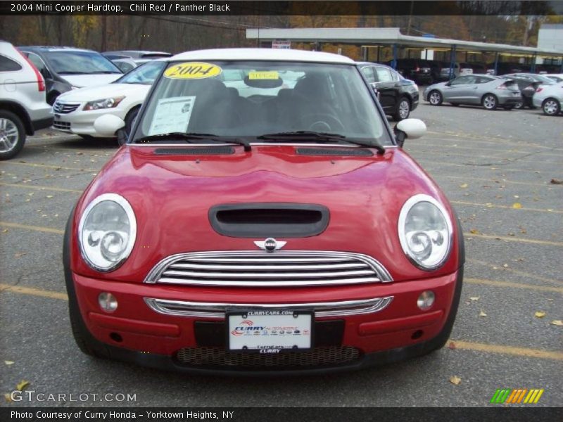 Chili Red / Panther Black 2004 Mini Cooper Hardtop