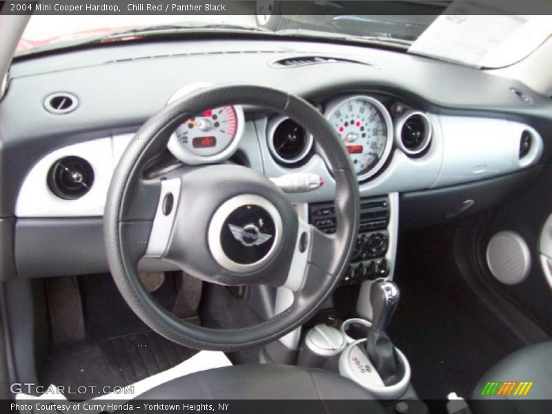 Chili Red / Panther Black 2004 Mini Cooper Hardtop