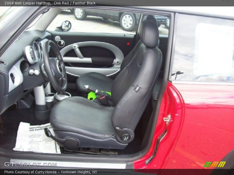 Chili Red / Panther Black 2004 Mini Cooper Hardtop