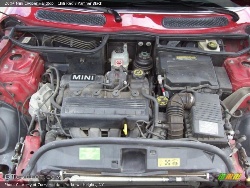 Chili Red / Panther Black 2004 Mini Cooper Hardtop