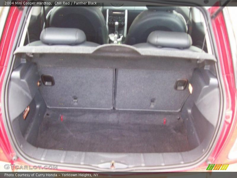 Chili Red / Panther Black 2004 Mini Cooper Hardtop