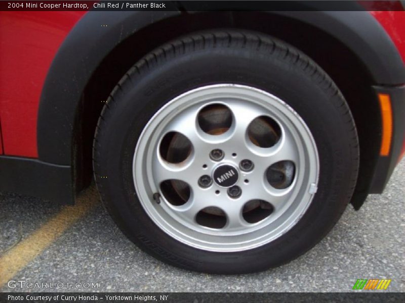 Chili Red / Panther Black 2004 Mini Cooper Hardtop