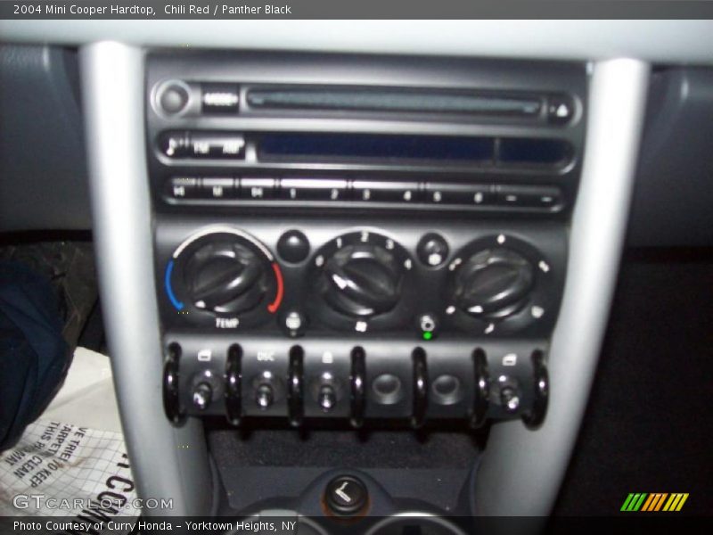 Chili Red / Panther Black 2004 Mini Cooper Hardtop