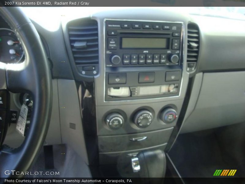 Radiant Red / Gray 2007 Kia Sorento EX 4WD