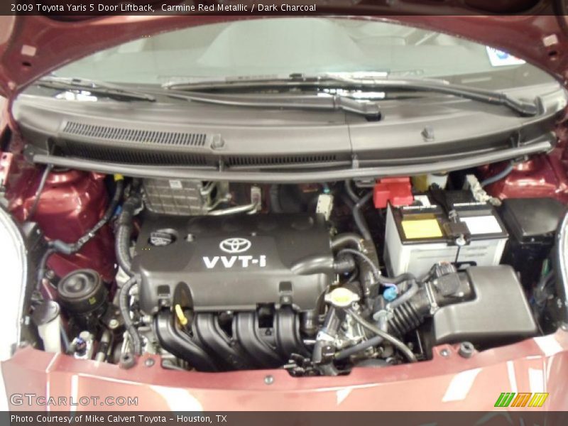 2009 Yaris 5 Door Liftback Engine - 1.5 Liter DOHC 16-Valve VVT-i 4 Cylinder