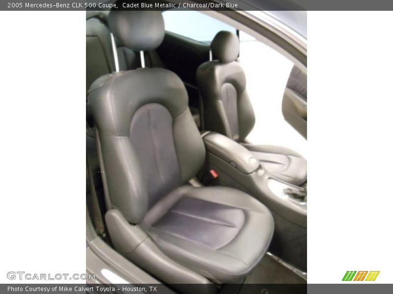  2005 CLK 500 Coupe Charcoal/Dark Blue Interior